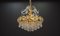 Danish Brass Chandelier, 1970s, Image 2