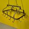 Large Mid-Century French Wrought Iron Wild Crown, 1950s, Image 3