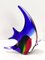 Postmoderne Dekorative Fischfigur aus farbigem Muranoglas von La Murrina, Italien, 1980er 6