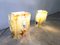 Vintage Glass Wall Lamps attributed to W. Van Oyen for Raak, 1960s, Set of 2 6