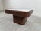 Leather and Marble Coffee Table from de Sede, 1970s 6