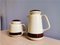 Portugiesische Tee- und Kaffeekanne aus glasierter Keramik von Sado International, 1960er, 2er Set 5