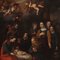 Religiöser Künstler, Anbetung der Hirten, 1630, Öl auf Leinwand, gerahmt 2