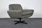 Mid-Century Curved Sofa & Swivel Lounge Chair Model: Fenix by Johannes Andersen for Trensums, Sweden, 1960s, Set of 2, Image 26