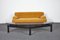 Silk Velvet Sofa & Coffee Table Model Sinbad by Vico Magistretti for Cassina, Italy, 1981, Set of 2 1