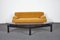 Silk Velvet Sofa & Coffee Table Model Sinbad by Vico Magistretti for Cassina, Italy, 1981, Set of 2, Image 1