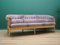 Danish Lilac Velour Sofa, 1970s 2