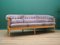 Danish Lilac Velour Sofa, 1970s, Image 2