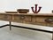 French Pine Farm Table with Drawers, 1950s, Image 6
