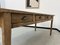 French Pine Farm Table with Drawers, 1950s, Image 11