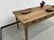 French Pine Farm Table with Drawers, 1950s, Image 15