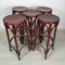 Bistrot Bar Stools, 1980s, Set of 5 6