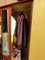 Vintage Kleiderschrank aus Mahagoni Furnier und Intarsien 15
