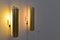 Vintage Acrylic & Brass Wall Lamps, Set of 2 7