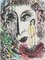 Marc Chagall, Actuación en el circo, Litografía, años 60, Imagen 1