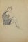 Mino Maccari, Woman, Drawing, Mid 20th Century 1