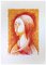 Alberto Cavallari, The Woman in Rot, Lithographie, 1970er 1