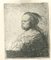 Charles Amand Durand después de Rembrandt, El árabe blanco, del siglo XIX, grabado, Imagen 1