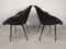 Fauteuils Vintage en Skaï Noir, 1960s, Set de 2 4