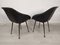 Fauteuils Vintage en Skaï Noir, 1960s, Set de 2 21