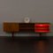 Low Danish Sideboard in Teak with Lighted Bar Cabinet attributed to Ib Kofod Larsen, Denmark, 1960s 2