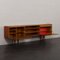 Low Danish Sideboard in Teak with Lighted Bar Cabinet attributed to Ib Kofod Larsen, Denmark, 1960s, Image 7