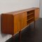 Niedriges dänisches Sideboard aus Teak mit beleuchtetem Barschrank von Ib Kofod Larsen, Dänemark, 1960er 12