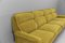 Large Green Sofa Set in Teddy Fabric, Italy, 1960s, Set of 6, Image 6