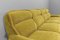 Large Green Sofa Set in Teddy Fabric, Italy, 1960s, Set of 6 7