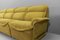 Large Green Sofa Set in Teddy Fabric, Italy, 1960s, Set of 6, Image 8