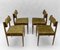 Skandinavische Esszimmerstühle aus Holz, 1960er, 4er Set 1