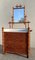 19th Century French Faux Bamboo Chest of Drawers & Mirror, 1890s 3