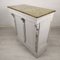 Brass White Patinated Counter, 1890s 3