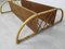 Vintage Wandregal aus Rattan, 1950er 6