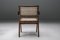 Pj-Si-28-a Office Cane Chair in Cane attributed to Pierre Jeanneret for Chandigarh, 1955, Image 11