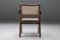 Pj-Si-28-a Office Cane Chair in Cane attributed to Pierre Jeanneret for Chandigarh, 1955 8