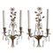 Wall Sconces with Floral Design from Maison Baguès, 1950s, Set of 2, Image 1