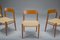 Danish Teak Mod. 77 Dining Chairs with Paper Cord by Niels O. Møller for J.L. Møllers, 1959, Set of 5 7