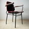Mid-Century Red Dining Chair, Italy, 1960s, Image 11