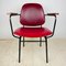 Mid-Century Red Dining Chair, Italy, 1960s 9