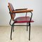 Mid-Century Red Dining Chair, Italy, 1960s, Image 12