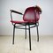 Mid-Century Red Dining Chair, Italy, 1960s, Image 14