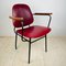 Mid-Century Red Dining Chair, Italy, 1960s, Image 6