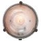 Lámpara de pared industrial francesa vintage de hierro fundido de Mapalec, Imagen 4
