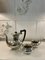 Antique Edwardian Silver-Plating Tea Set, 1900s, Set of 3 2