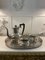 Antique Edwardian Silver-Plating Tea Set, 1900s, Set of 3, Image 1