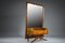 Dressing Table or Console with Mirror by Vittorio Dassi, 1950s 2