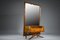 Dressing Table or Console with Mirror by Vittorio Dassi, 1950s, Image 2