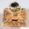 Botella de perfume francesa antigua pintada a mano, Imagen 2