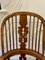 Antique Victorian Yew Wood Windsor Armchair, 1850s 3